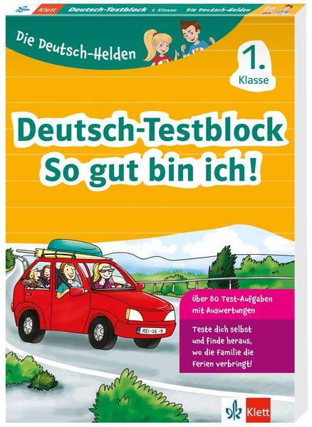 Deutsch-Testblock So gut bin ich! 1. Klasse