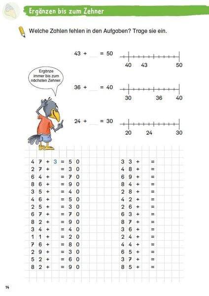 Mein großes Mathebuch mit Rabe Linus - 2. Klasse