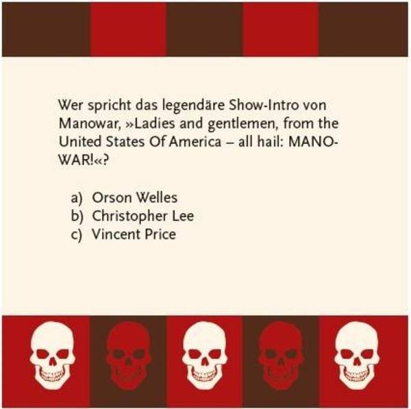 Heavy Metal-Quiz (Neuauflage)