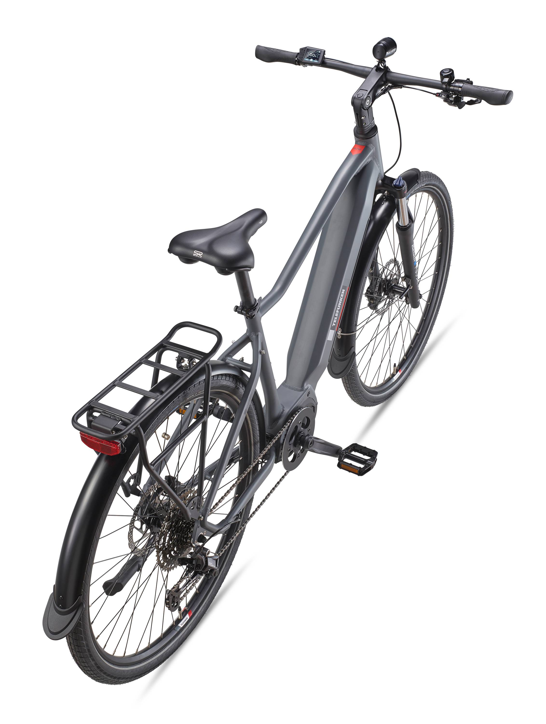 Telefunken City SUV E-Bike | Elektrofahrrad 29 Zoll | Mittelmotor | 10-Gang Kettenschaltung | 720 Wh Akku