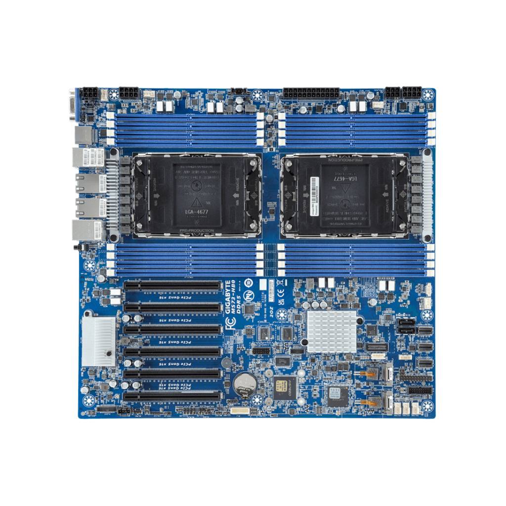 Gigabyte MS73-HB0 - 1.X/3.X - Motherboard - E-ATX