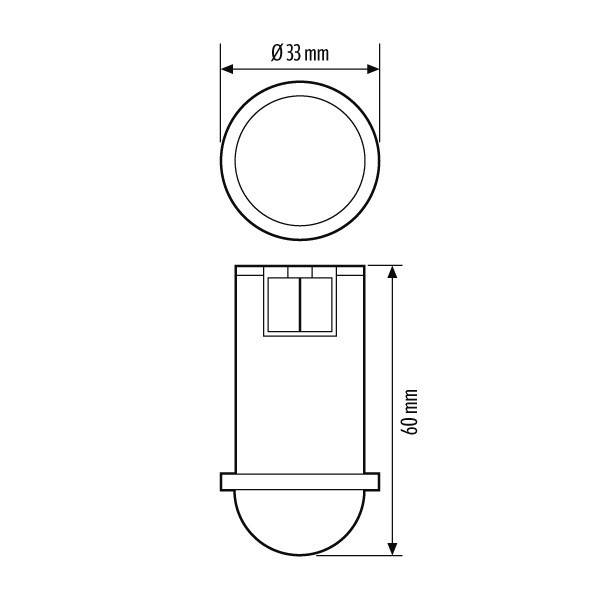 ESYLUX DALI Bewegungsmelder ALVA BL #EL10521829