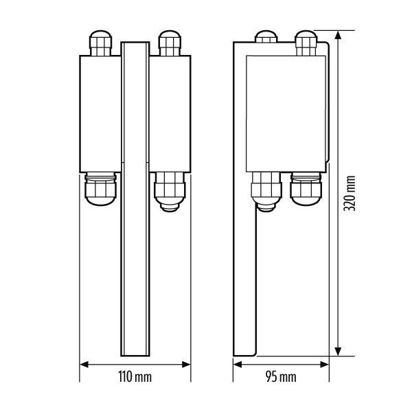 ESYLUX DALI-Treiber im Gehäuse ALVA BL #EL10521874