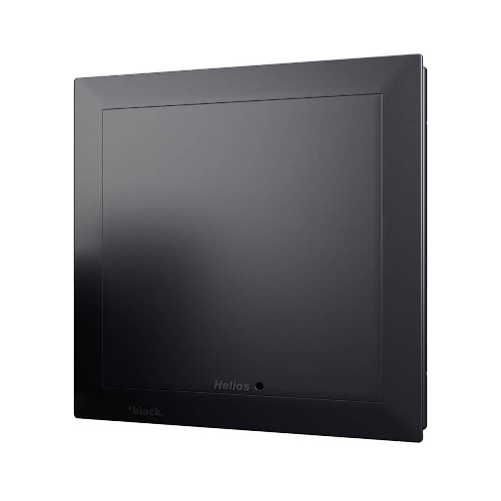 Helios Ventilatoren Fassadenblende ELS-FB black