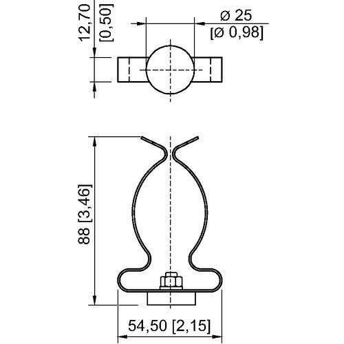 Stahl Magnetfuß 120536