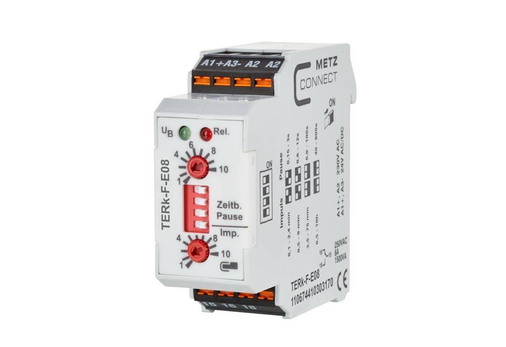 Metz Connect TERk-F-E08, 230 V AC, 24 V 110674410303170