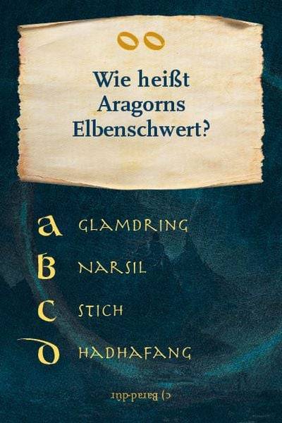 Kartenspiel: Das inoffizielle Quiz für Herr der Ringe-Fans