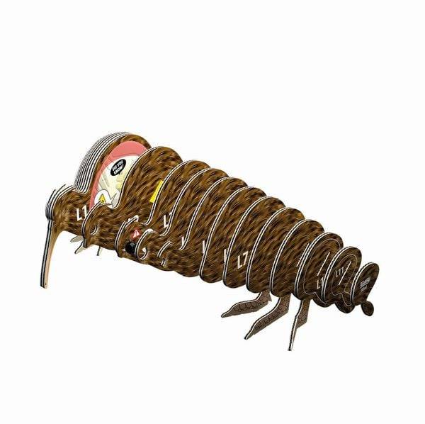 Eugy - 3D Bastelset Brauner Kiwi