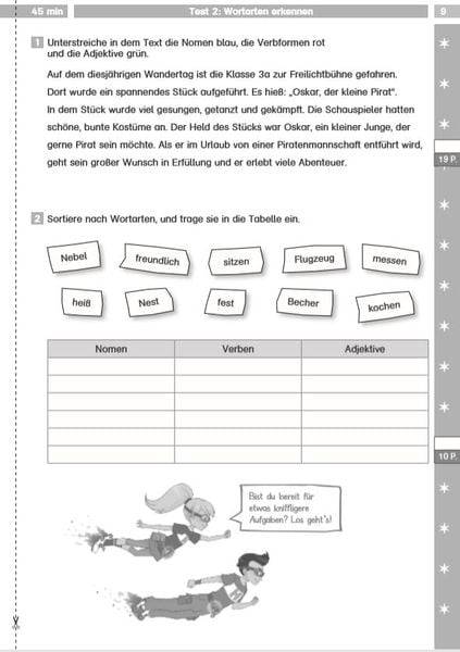 Deutsch-Tests 3. Klasse