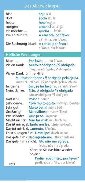 Langenscheidt Go Smart - Portugiesisch für die Reise. Fächer