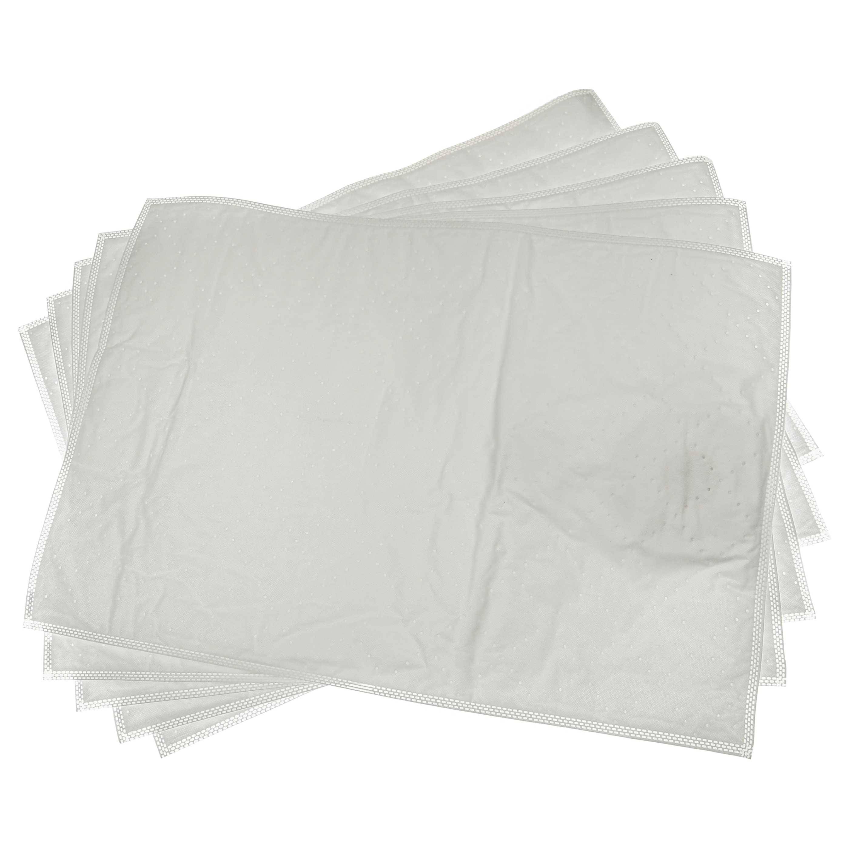 vhbw 10x Staubsaugerbeutel kompatibel mit Kärcher NT 30/1 Ap Te L, Ap L, Tact Te L, Tact L Staubsauger - Mikrovlies, 64cm x 44,5cm Weiß