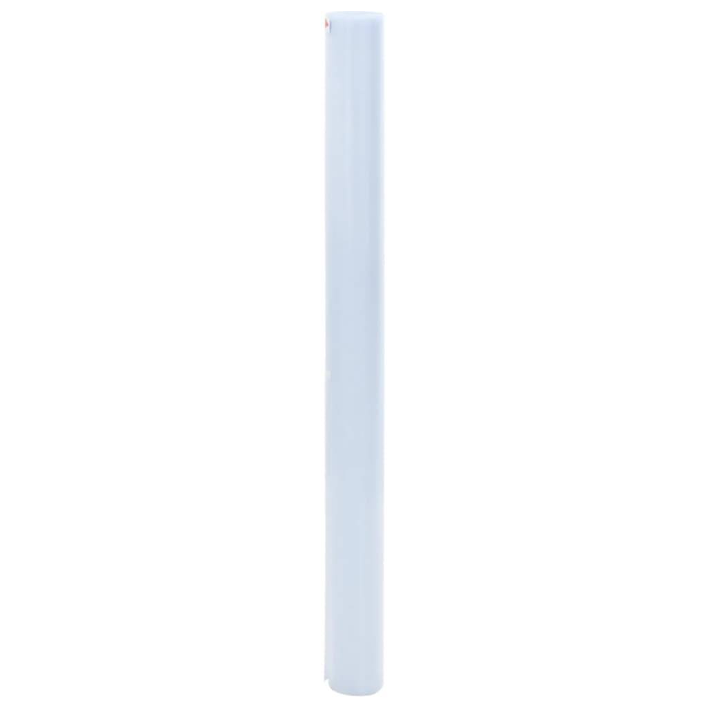 vidaXL Fensterfolie Statisch Matt Grau 60x1000 cm PVC