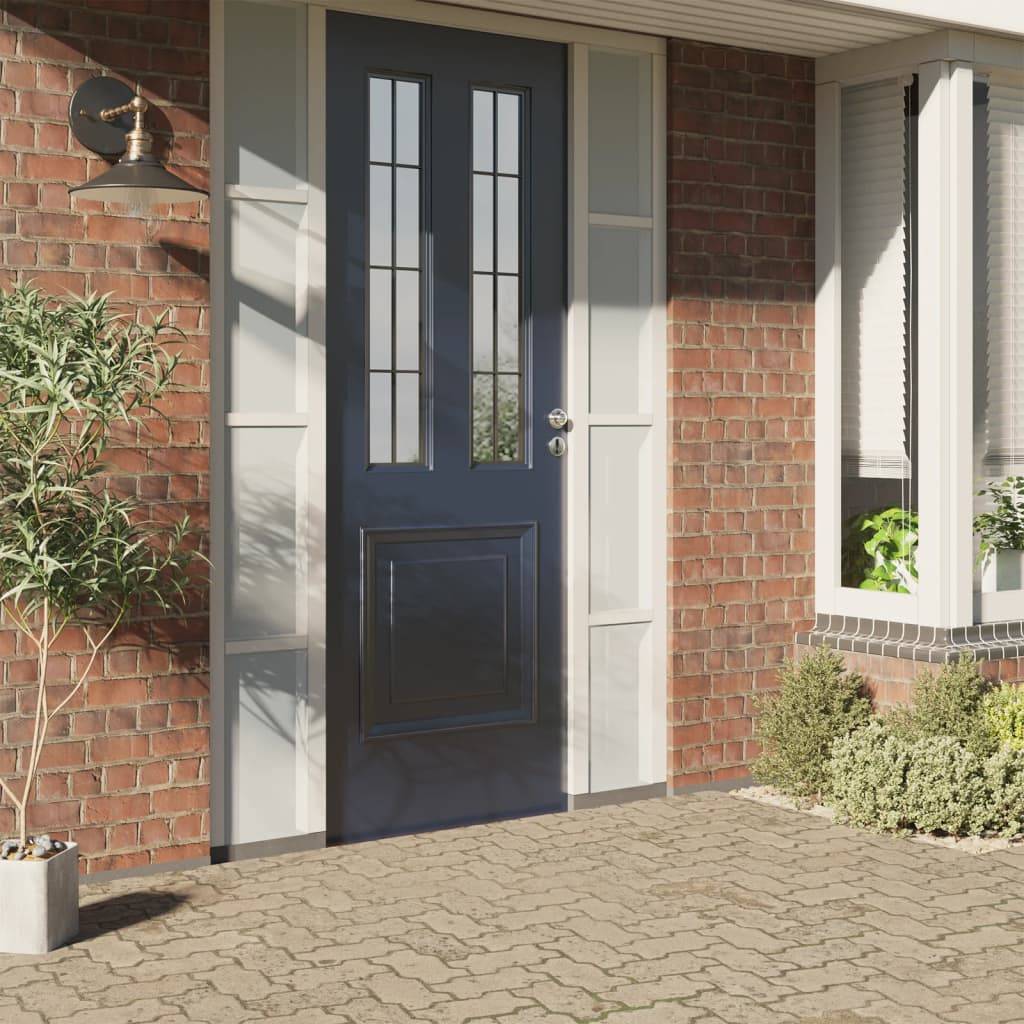 vidaXL Fensterfolie Statisch Matt Weiß 45x1000 cm PVC