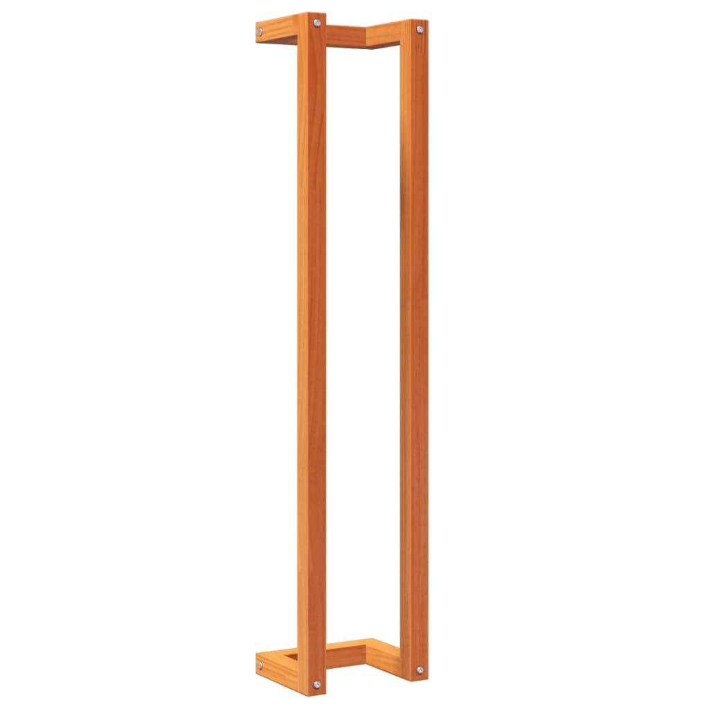 vidaXL Handtuchhalter Wachsbraun 23x18x110 cm Massivholz Kiefer