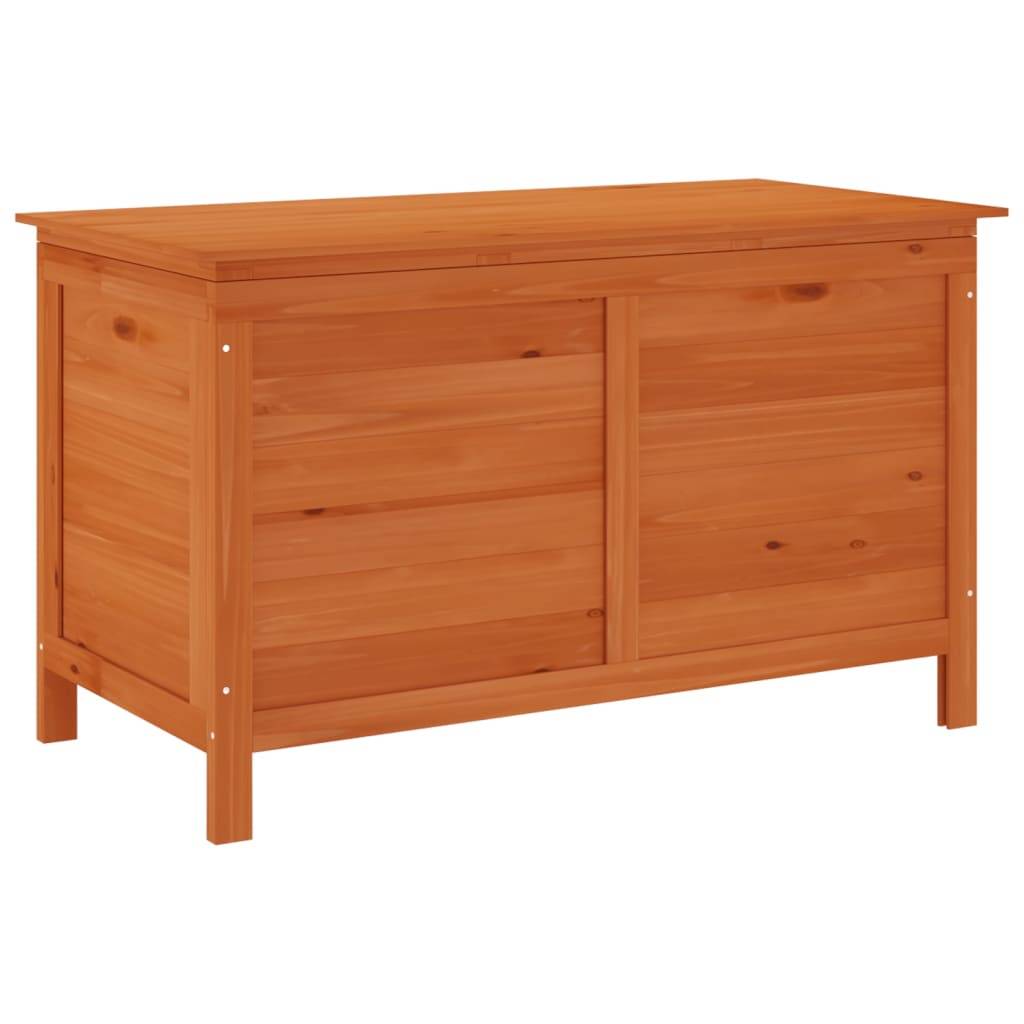 vidaXL Gartentruhe 99x49,5x58,5 cm Massivholz Tanne