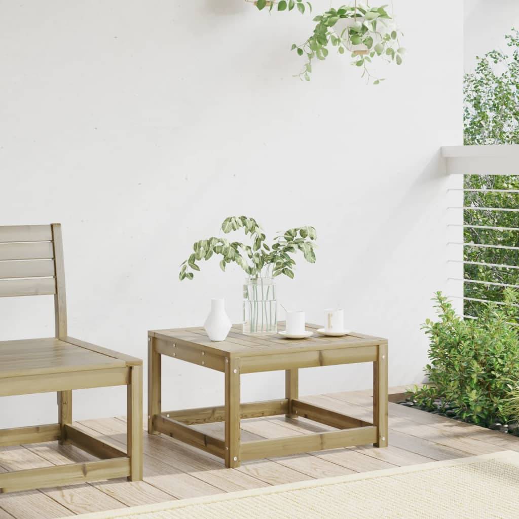 vidaXL Gartenhocker Kiefernholz Imprägniert