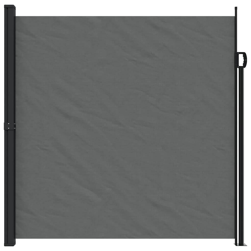 vidaXL Seitenmarkise Ausziehbar Anthrazit 200x300 cm
