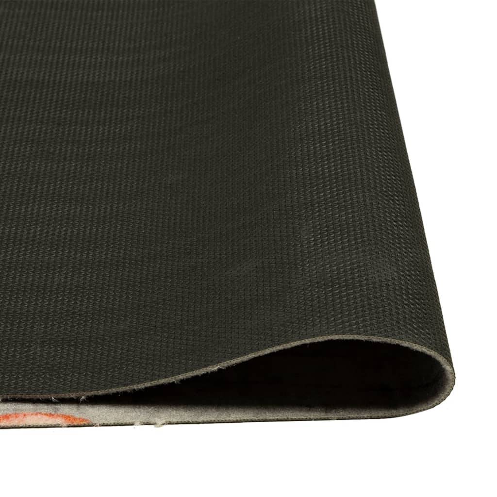 vidaXL Küchenteppich Waschbar Tomaten 60x300 cm Samt
