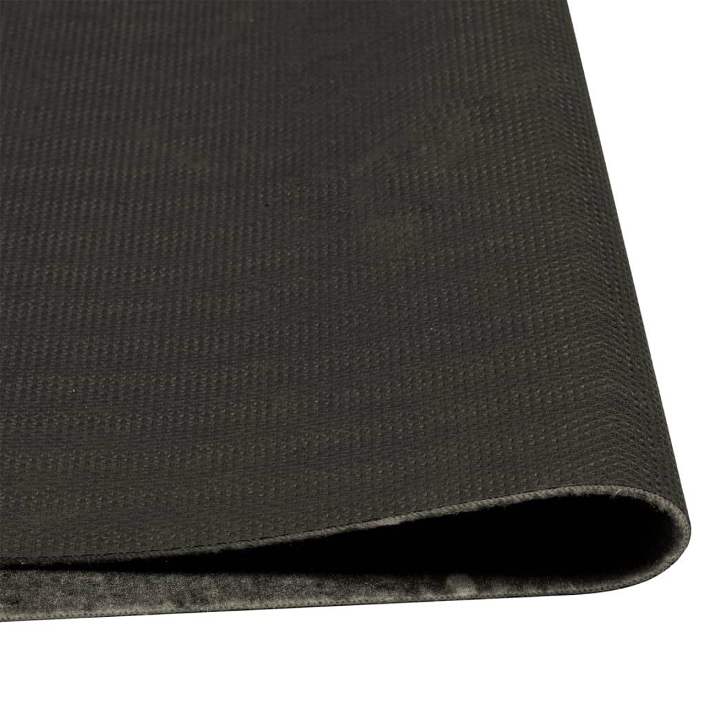 vidaXL Küchenteppich Waschbar Gewürze 60x300 cm Samt