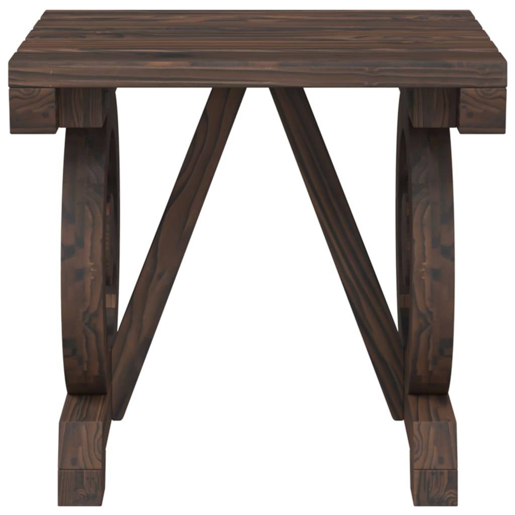 vidaXL Garten-Fußhocker 40x36,5x38,5 cm Massivholz Tanne