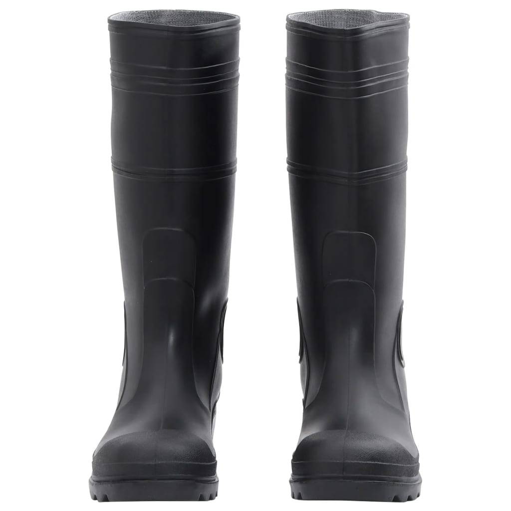 vidaXL Gummistiefel Schwarz Größe 43 PVC