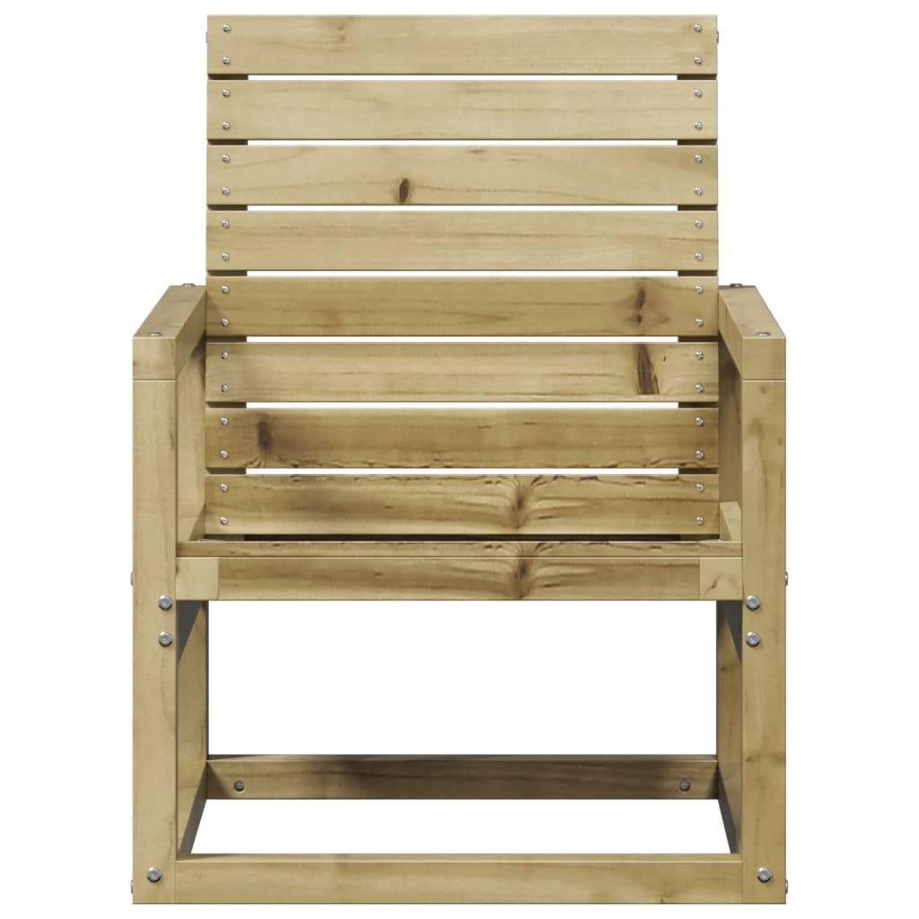 vidaXL Gartenstuhl 57,5x63x76 cm Kiefernholz Imprägniert