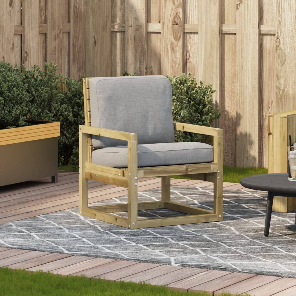 vidaXL Gartenstuhl 57,5x63x76 cm Kiefernholz Imprägniert