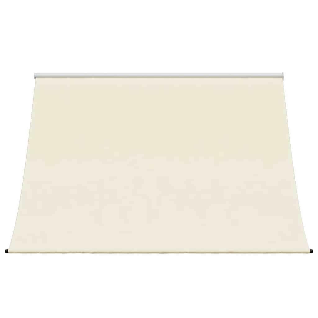 vidaXL Markise Einziehbar Creme 250x150 cm Stoff und Stahl