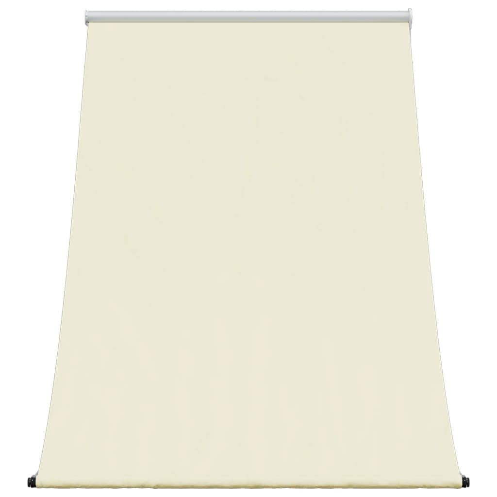 vidaXL Markise Einziehbar Creme 100x150 cm Stoff und Stahl