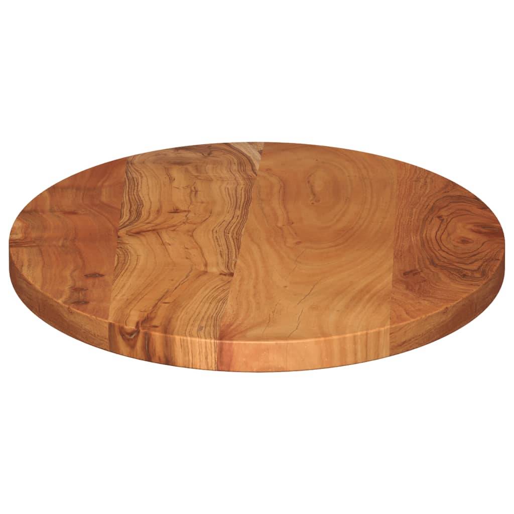 vidaXL Tischplatte 100x40x2,5 cm Oval Massivholz Akazie