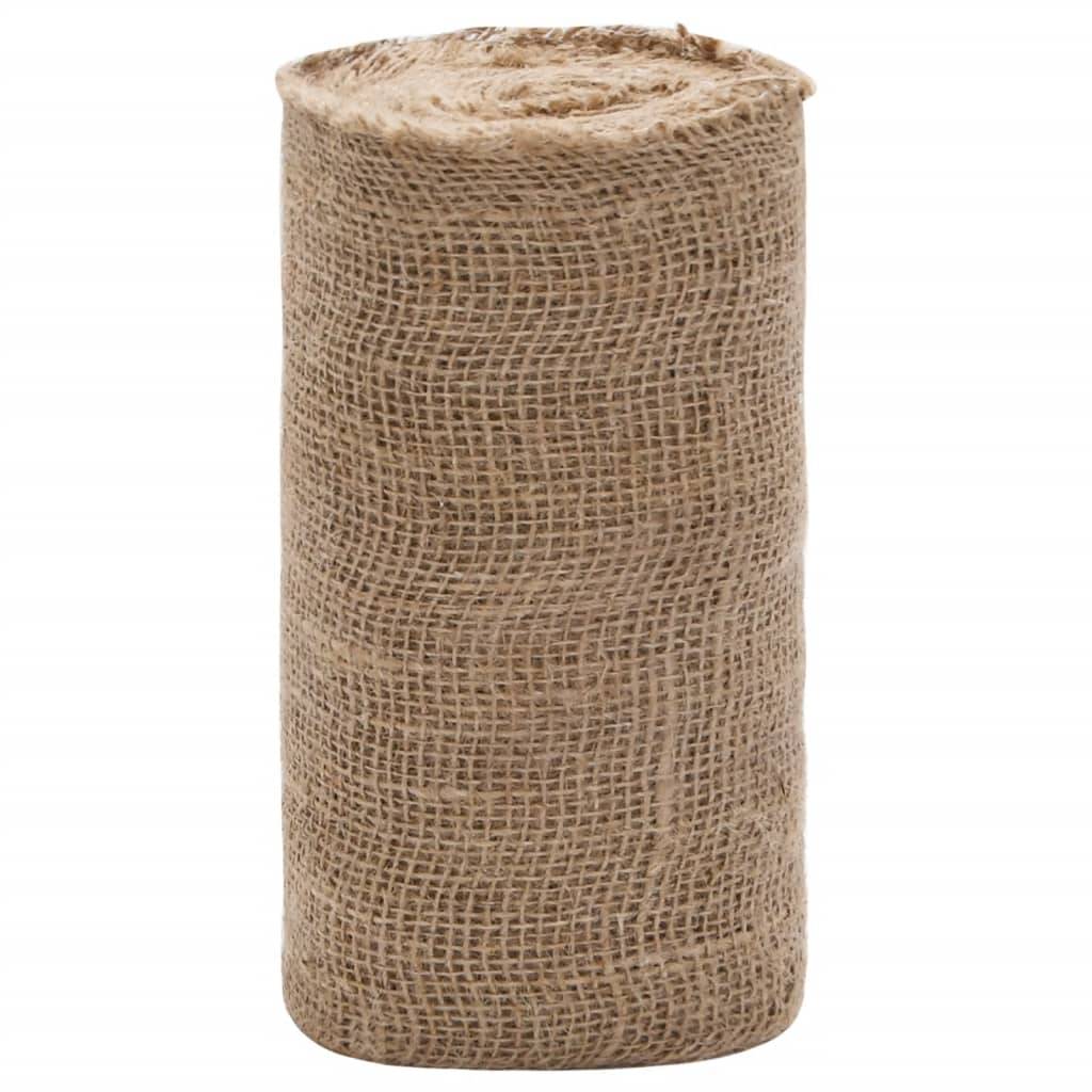 vidaXL Jutegewebe 0,25x15 m 100% Jute 200 g/m²