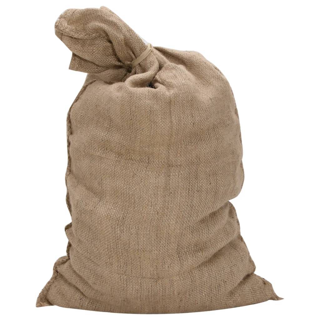 vidaXL Jutesäcke 30 Stk. 60x105 cm 100% Jute 340 g/m²