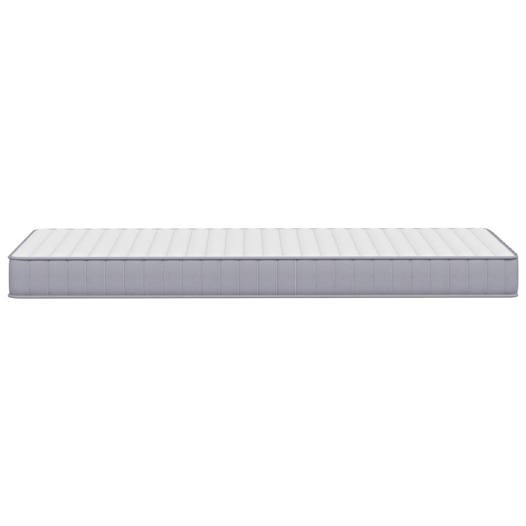 vidaXL Matratze Schaumstoff Mittelweich 90x190 cm