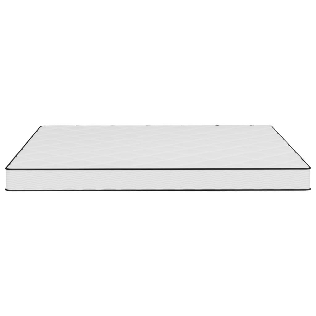 vidaXL Matratze Schaumstoff Mittelweich 180x200 cm