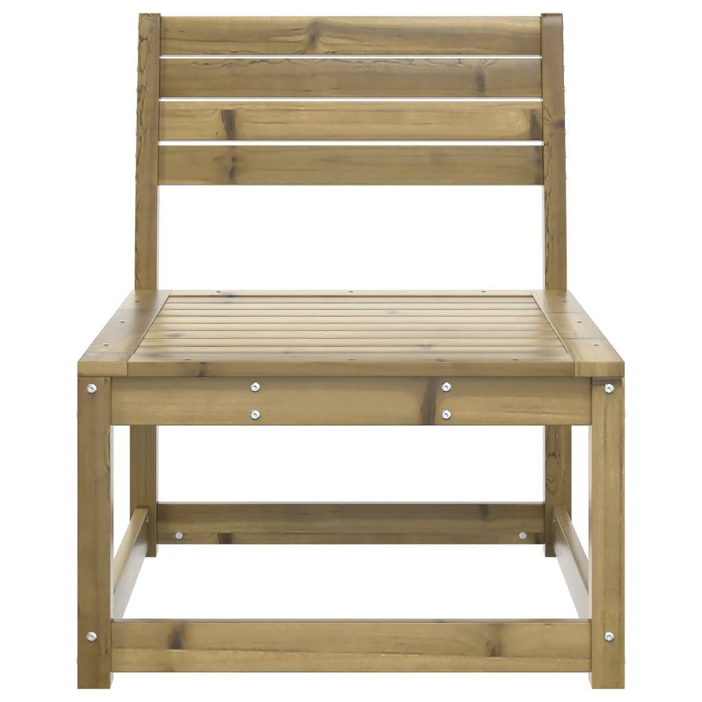 vidaXL Gartensofa Kiefernholz Imprägniert