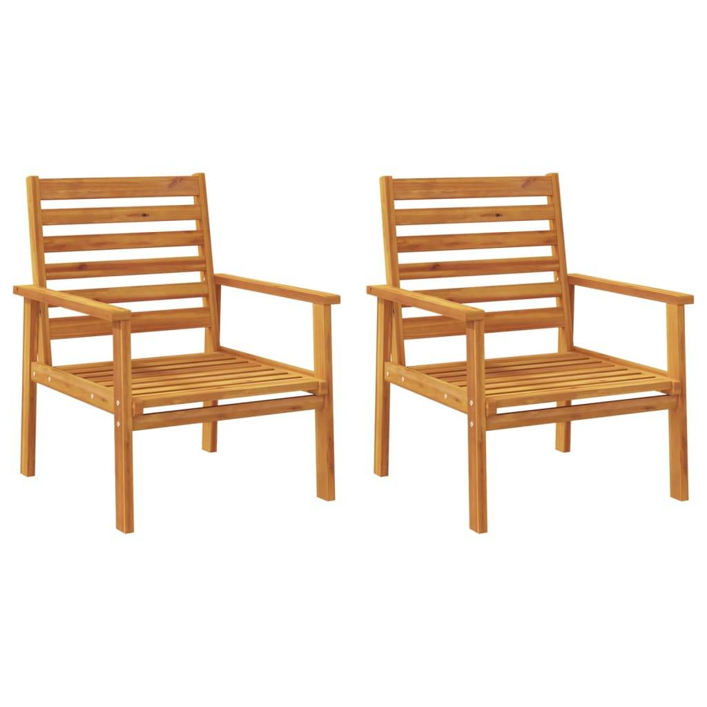 vidaXL 5-tlg. Garten-Lounge-Set Massivholz Akazie
