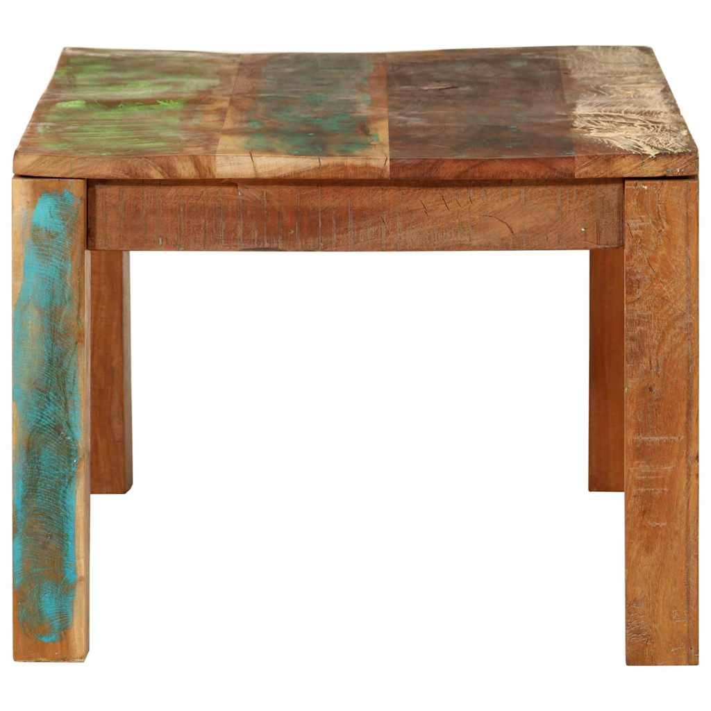 vidaXL Couchtisch 110x55x40 cm Massives Altholz