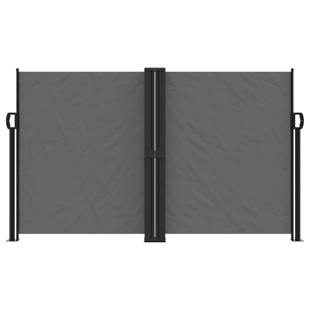 vidaXL Seitenmarkise Ausziehbar Anthrazit 140x1000 cm