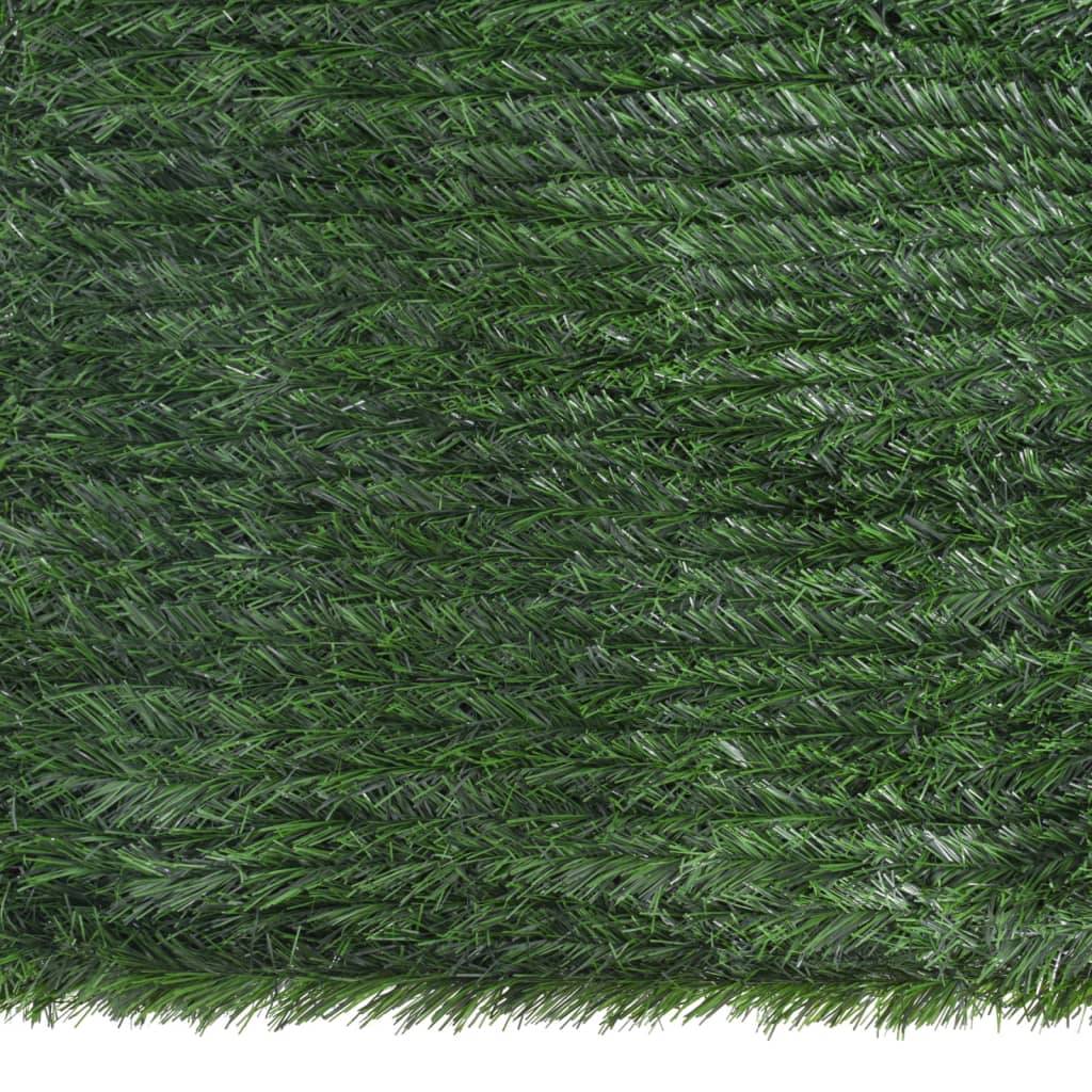 vidaXL Kunstrasen-Sichtschutz Grün 1x10 m