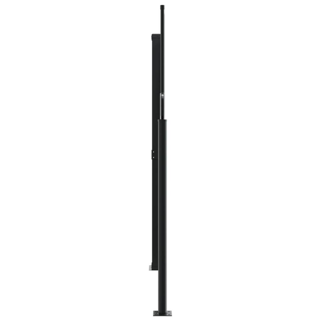 vidaXL Seitenmarkise Ausziehbar Taupe 160x1200 cm