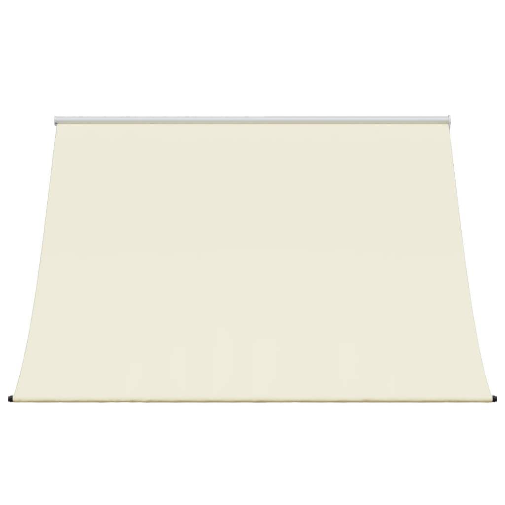 vidaXL Markise Einziehbar Creme 200x150 cm Stoff und Stahl