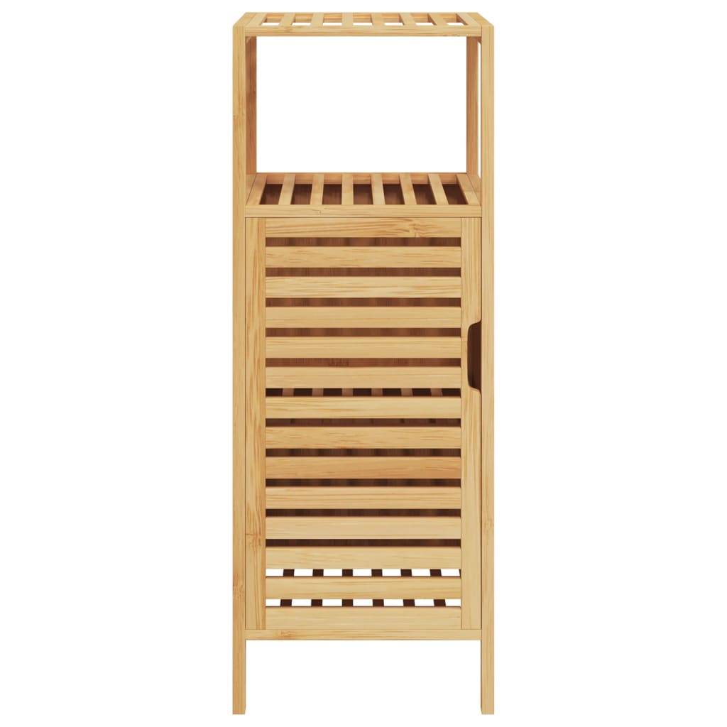 vidaXL Badezimmerschrank mit Ablage 36x33x87 cm Bambus