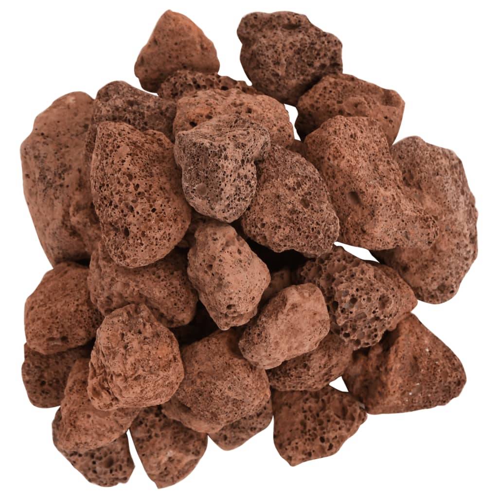 vidaXL Lavagranulat 25 kg Rot 3-5 cm