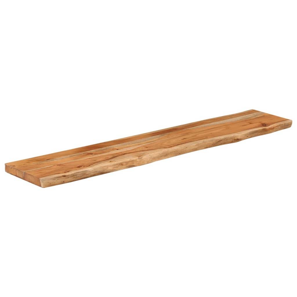 vidaXL Tischplatte 180x30x2,5cm Rechteckig Massivholz Akazie Baumkante