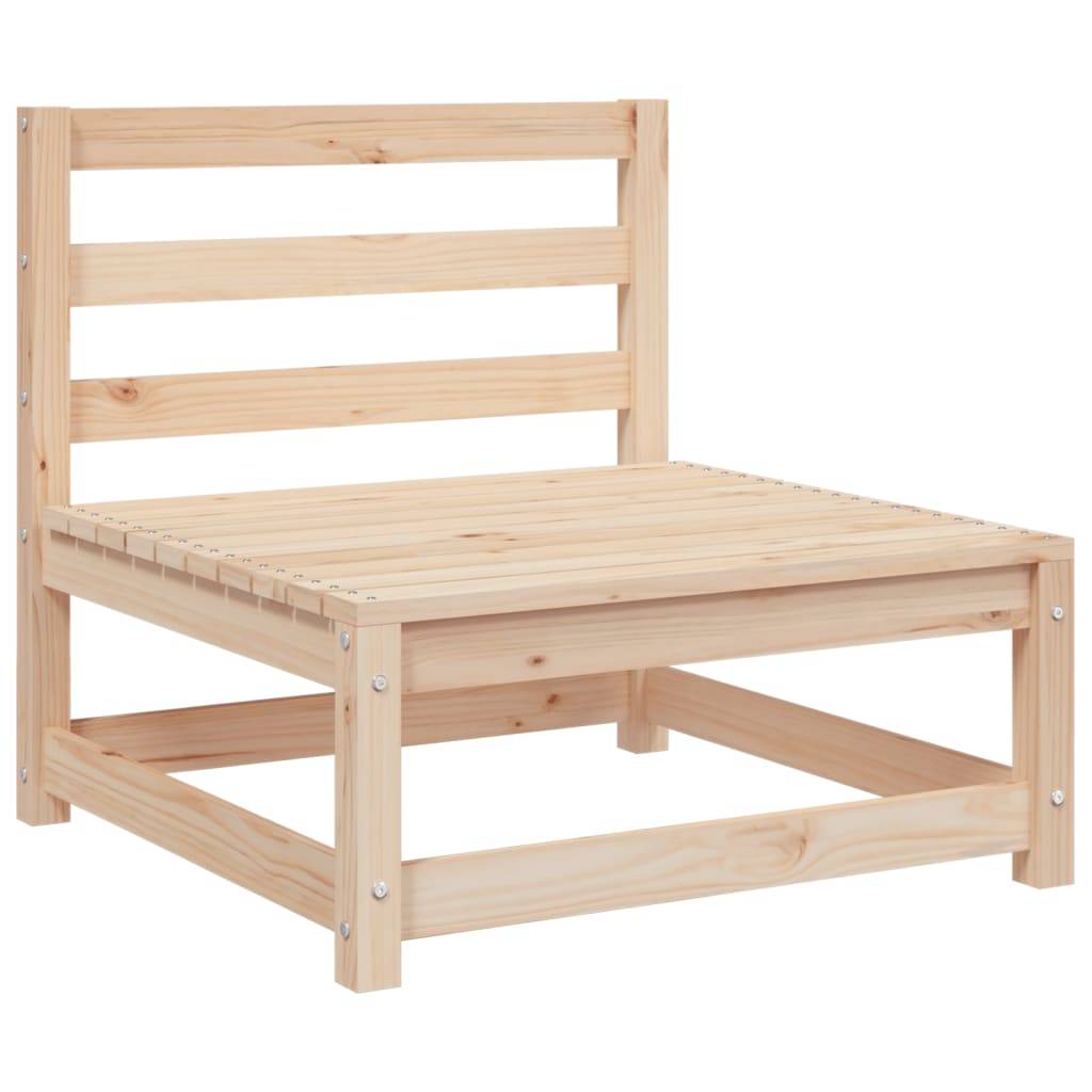 vidaXL 2-tlg. Garten-Lounge-Set mit Kissen Kiefer Massivholz