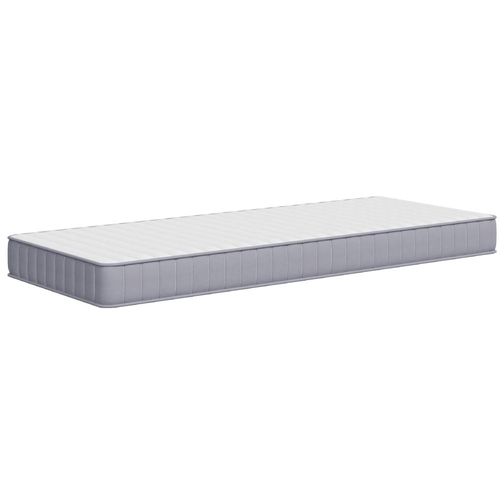 vidaXL Matratze Schaumstoff Mittelweich 90x190 cm
