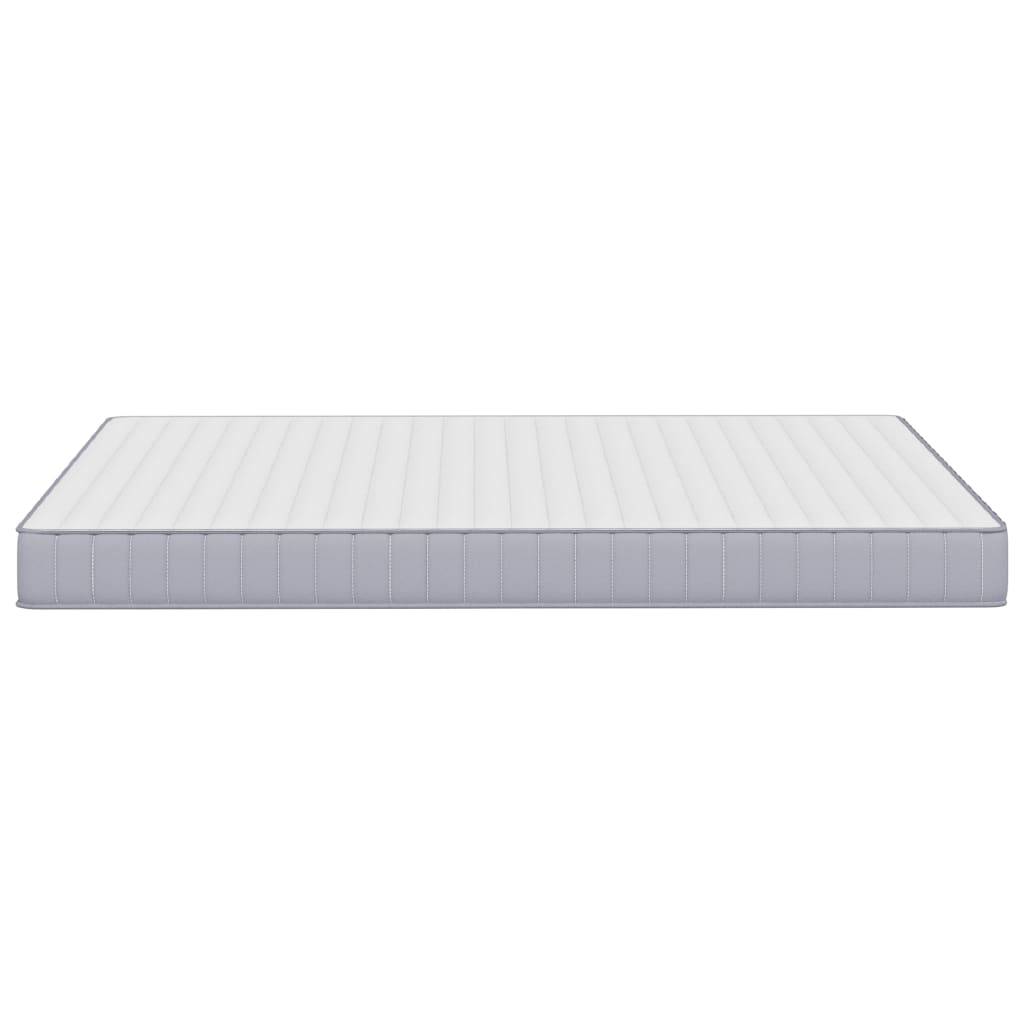 vidaXL Matratze Schaumstoff Mittelweich 180x200 cm