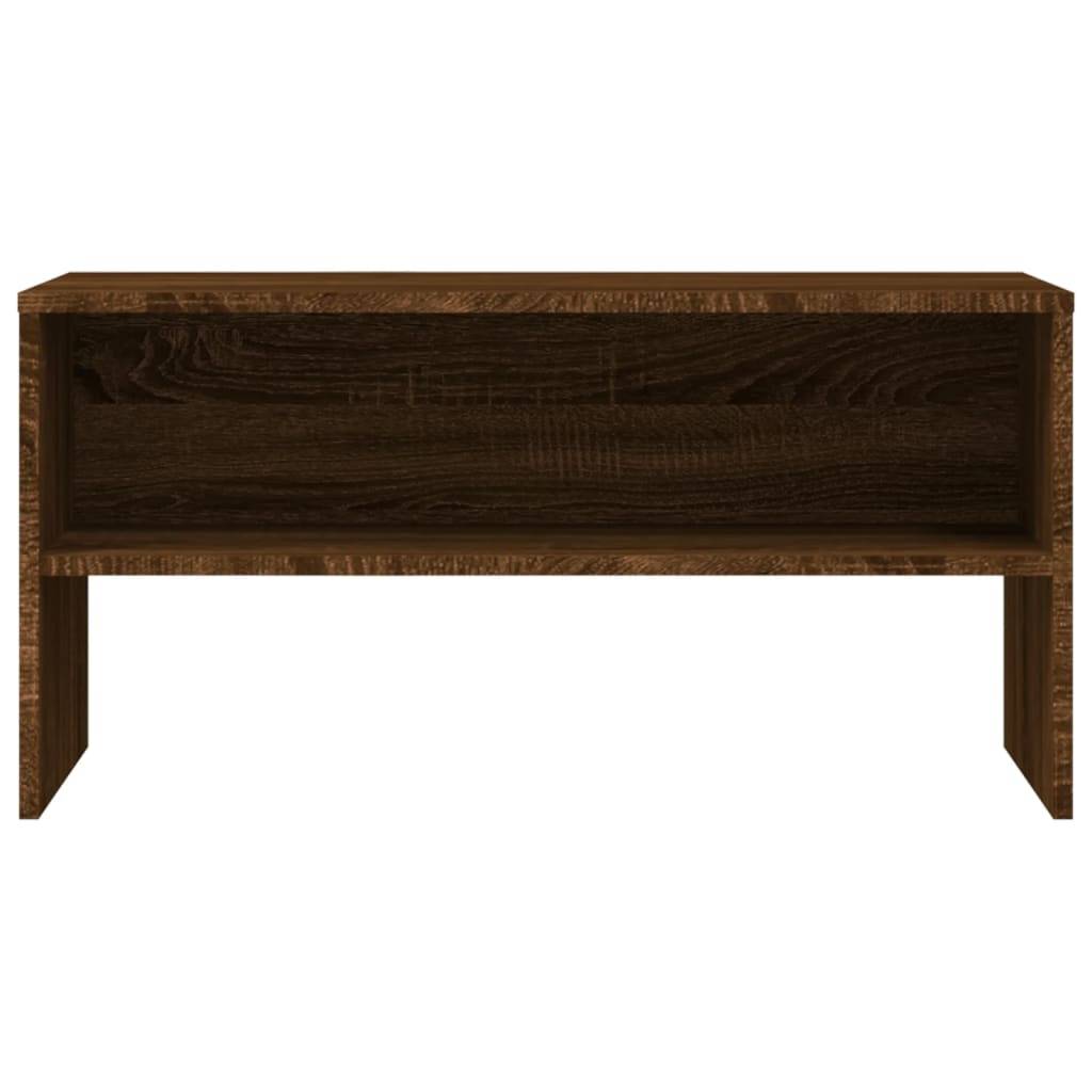 vidaXL TV-Schrank Braun Eiche-Optik 80x40x40 cm Holzwerkstoff