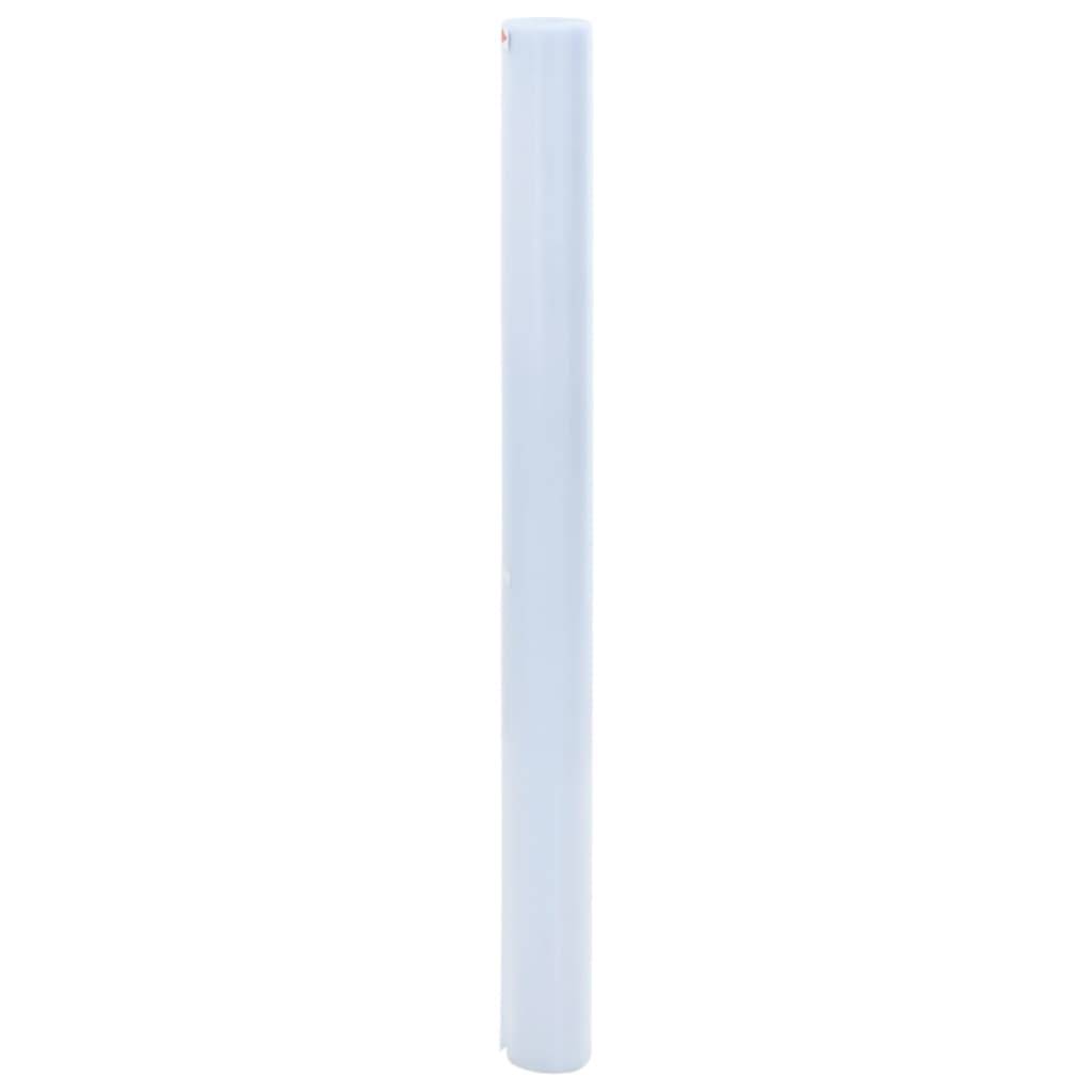 vidaXL Fensterfolie Statisch Matt Grau 60x2000 cm PVC