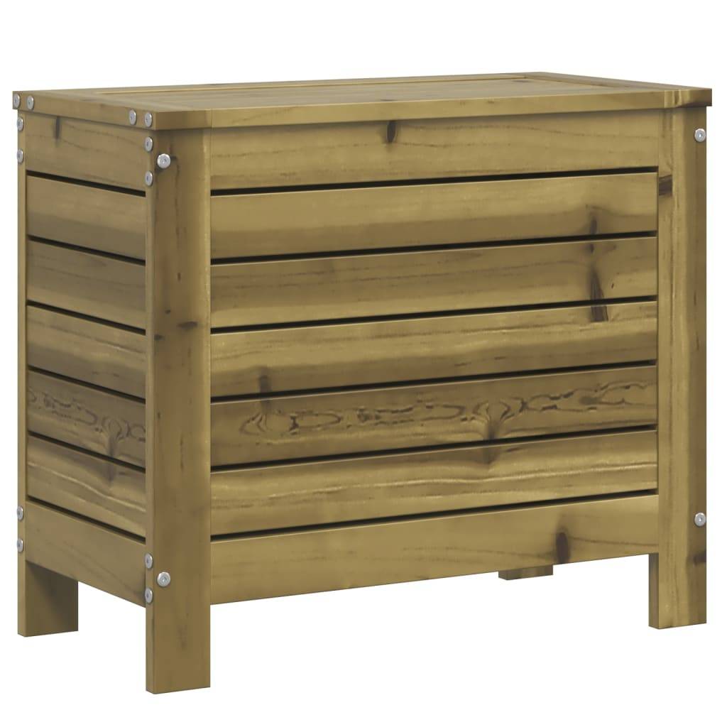 vidaXL Gartenhocker 62x31,5x52 cm Kiefernholz Imprägniert